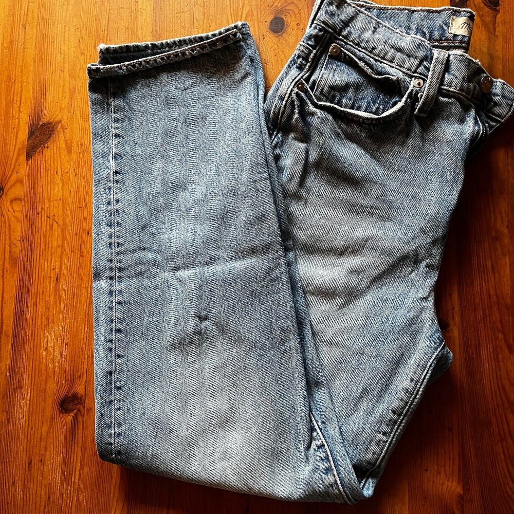 Madewell  The Perfect Vintage Straight Jean in Seyland Wash
